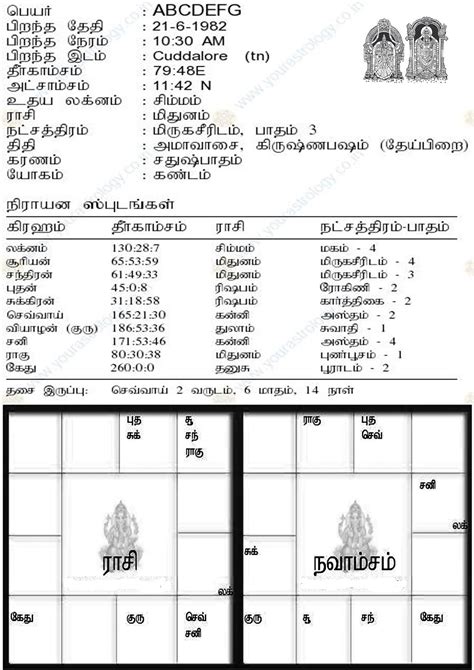 birth jathagam in tamil|tamil jathagam 